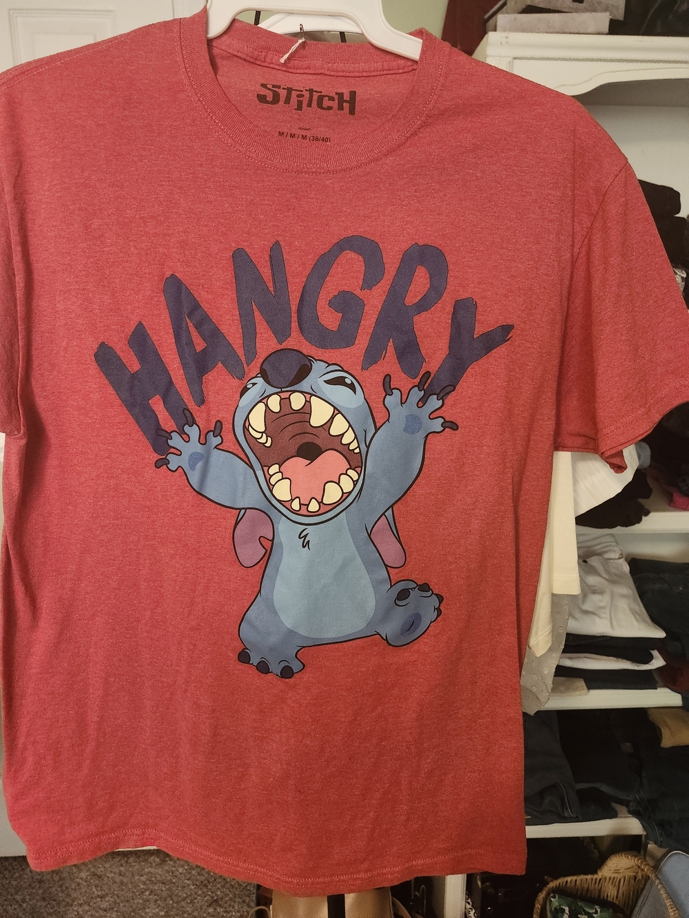 'Hangry' Red Graphic Tee